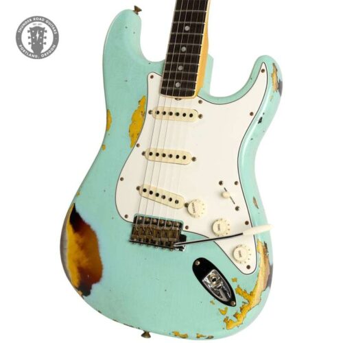 2022 Fender Limited '67 Stratocaster Heavy Relic Surf Green Ov... -        Stratocaster