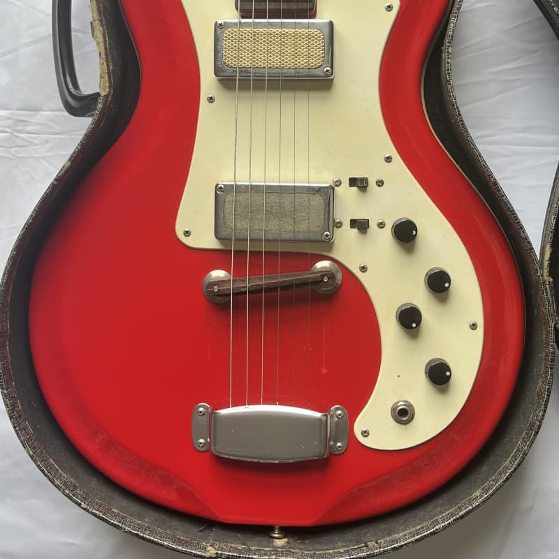 1960's Airline Resoglass Single cutaway Red - £1050 used Guitar