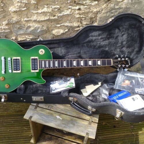 2017 Gibson Les Paul Classic T Green Ocean Burst - £1495 used Guitar