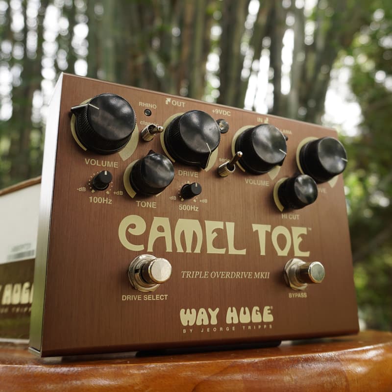 used 2016 - 2021 Way Huge WHE209 Camel Toe MkII Triple Overdrive Brown - Effect Pedal