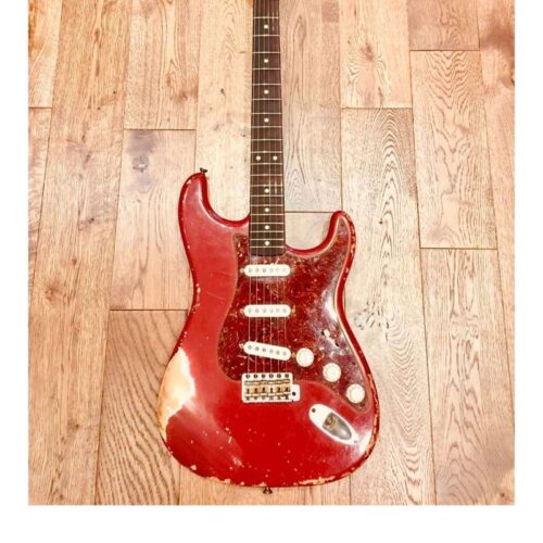 2007 Fender Stratocaster 62 Dakota Red Heavy Relic Custom Sho... -        Stratocaster