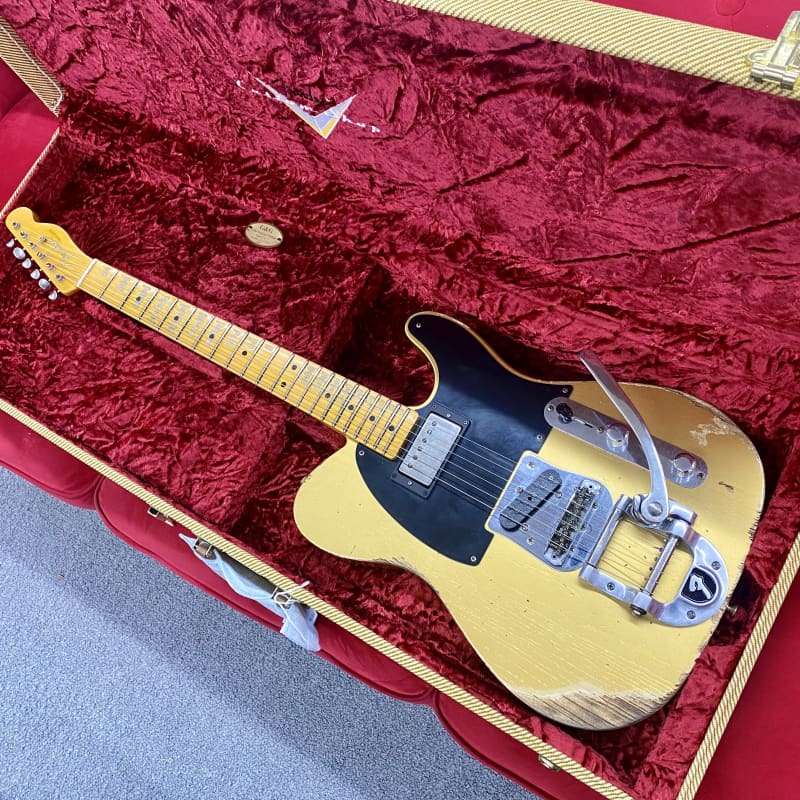 2020 Fender Custom Shop ’50s Vibra Telecaster Limited-Edition … –       Custom Shop Telecaster