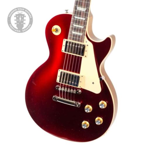 2023 Gibson 60s Les Paul Standard Plain Top Sparkling Burgundy -         Les Paul