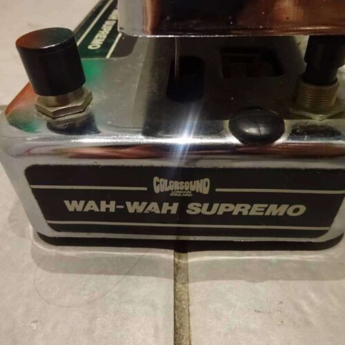 1970s Colorsound Wah Wah Supremo Chrome -        Wah