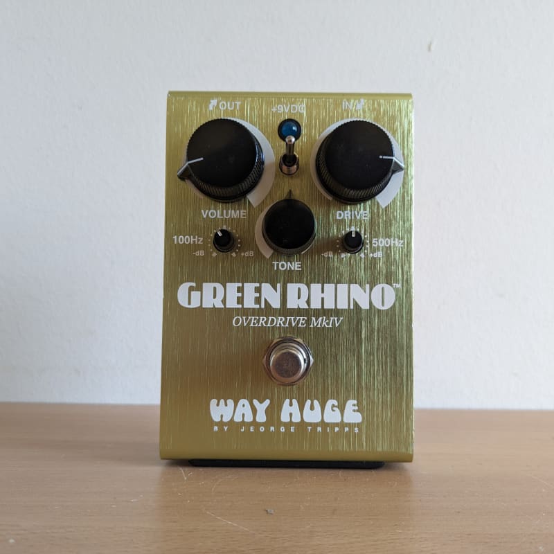 used 2016 - 2021 Way Huge WHE207 Green Rhino Overdrive MkIV Green - Effect Pedal