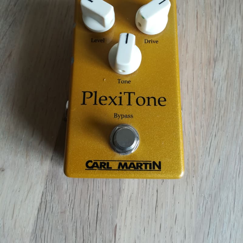 used 2010s Carl Martin PlexiTone Single Channel Yellow - Effect Pedal