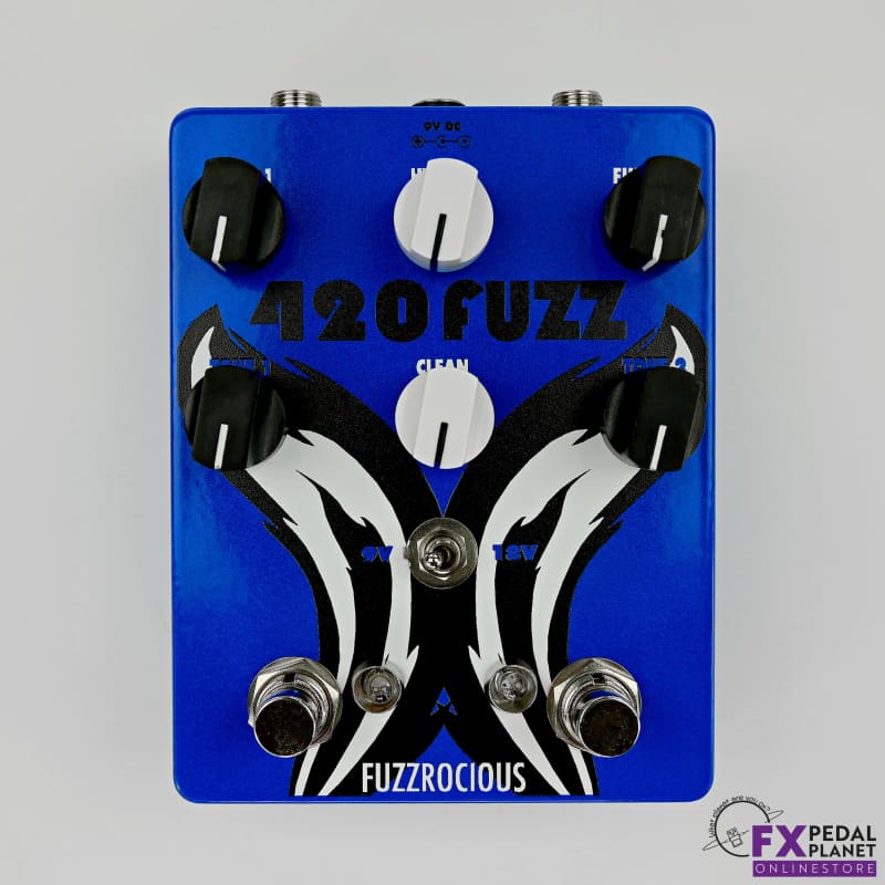 new 2023 Fuzzrocious 420 Fuzz Blue - Effect Pedal