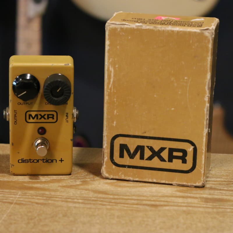 used 1975 - 1984 MXR MX-104 Block Distortion + Yellow - Effect Pedal