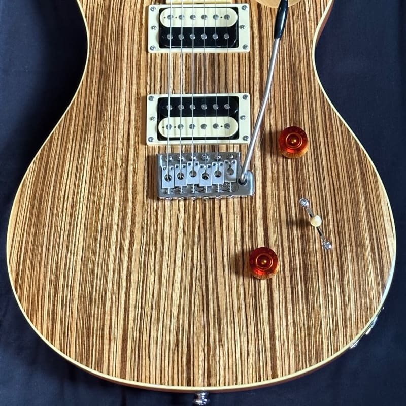 2017 PRS SE Custom 24 Natural Zebra Wood - £625 used Guitar