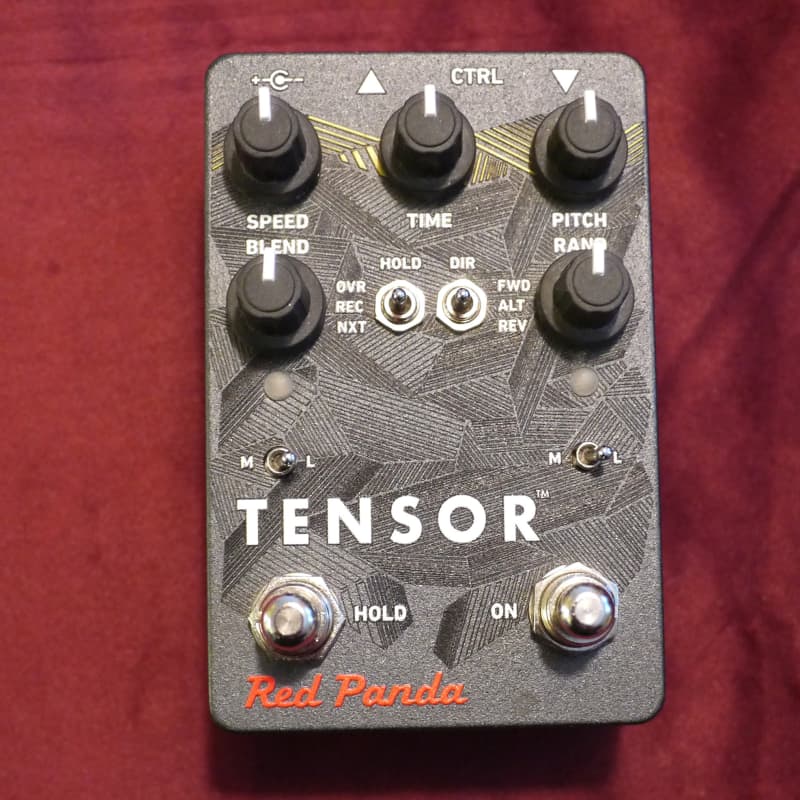 used 2010s Red Panda Tensor Gray - Effect Pedal