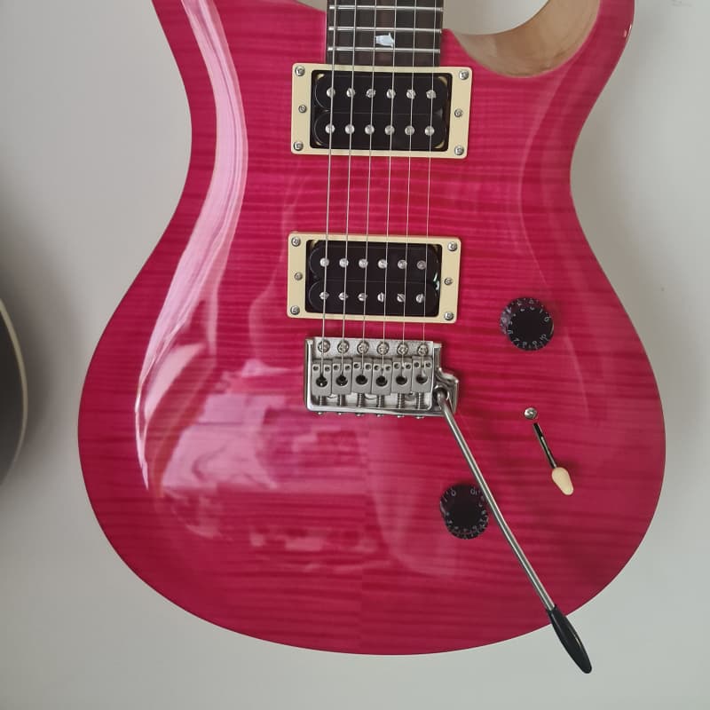 2021 - 2023 PRS SE Custom 24 Bonnie Pink - £500 used Guitar