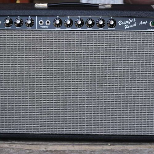 Clark Amplification beaufort reverb tube guitar amplifier Black -       Tube   Amplifier