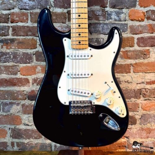 1998 Fender MIM Stratocaster Black -        Stratocaster