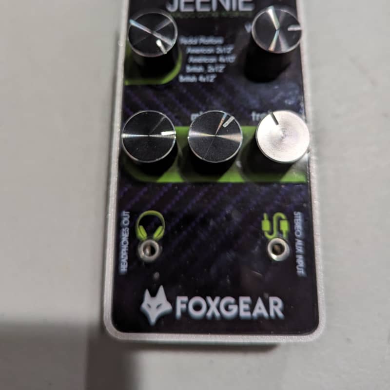 used 2020 - Present Foxgear Jeenie Black / Green - Effect Pedal