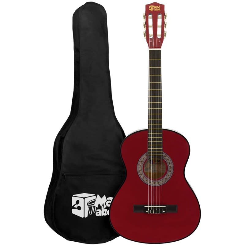 Mad About Mad About MA-CG05 Classical, 1/4 Size, Red Classic - £33.29 new Guitar