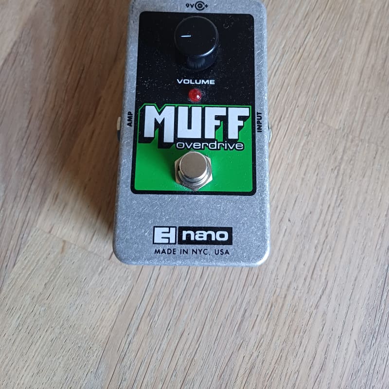 used 2008 - 2023 Electro-Harmonix Nano Muff Overdrive Green / Black... - Effect Pedal