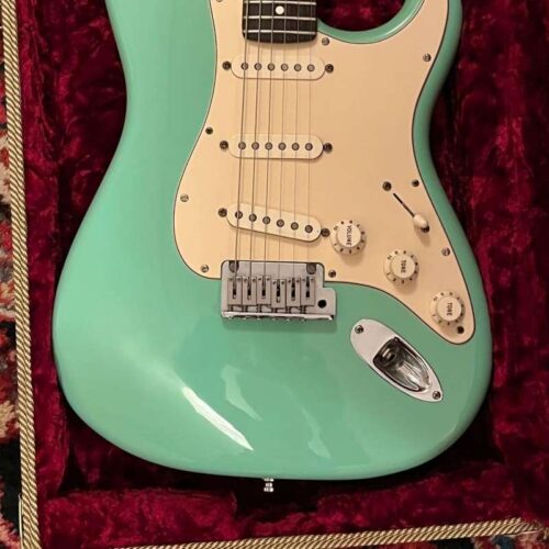 2004 Fender STRATOCASTER JEFF BECK SIGNATURE SURF GREEN -        Stratocaster