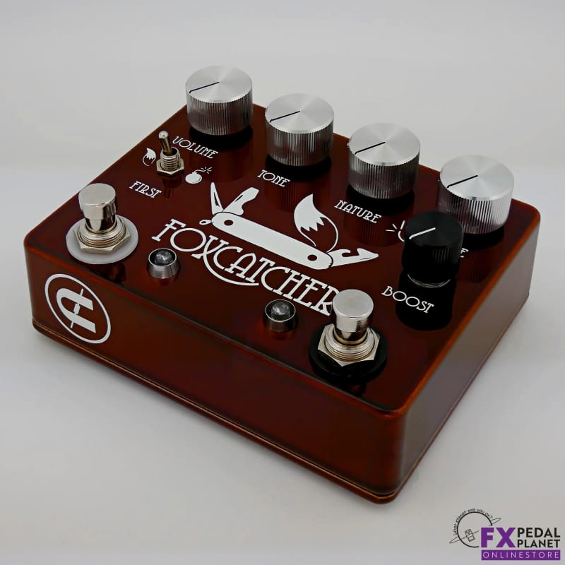 new 2023 Coppersound Pedals Foxcatcher Red Brown - Effect Pedal