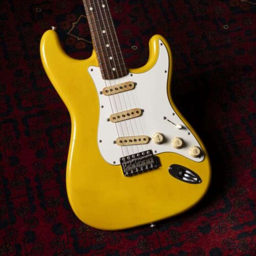 1989 Fender ST-62 Stratocaster Reissue MIJ Rebel Yellow -        Stratocaster