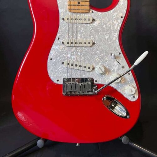 1993 Fender Stratocater American standard lipstick red -        Stratocaster