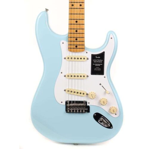 2019 Fender Vintera '50s Stratocaster Modified Daphne Blue -        Stratocaster