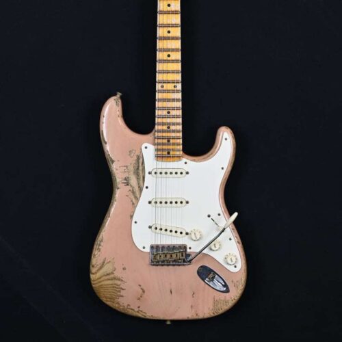 2022 Fender LTD Red Hot Stratocaster Relic Dirty Shell Pink -        Stratocaster