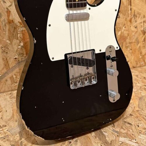 2021 Fender Custom Shop 1960 Telecaster Relic Aged Black -       Custom Shop Telecaster