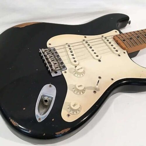 2008 Fender '56 Relic Stratocaster Black -        Stratocaster