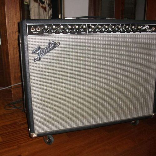 1994 - 2001 Fender Twin-Amp 2-Channel 100-Watt 2x12" Guitar Co... -         Vintage