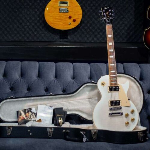 2013 Gibson Les Paul Signature T with Manual Tuners Alpine Whi... -         Les Paul