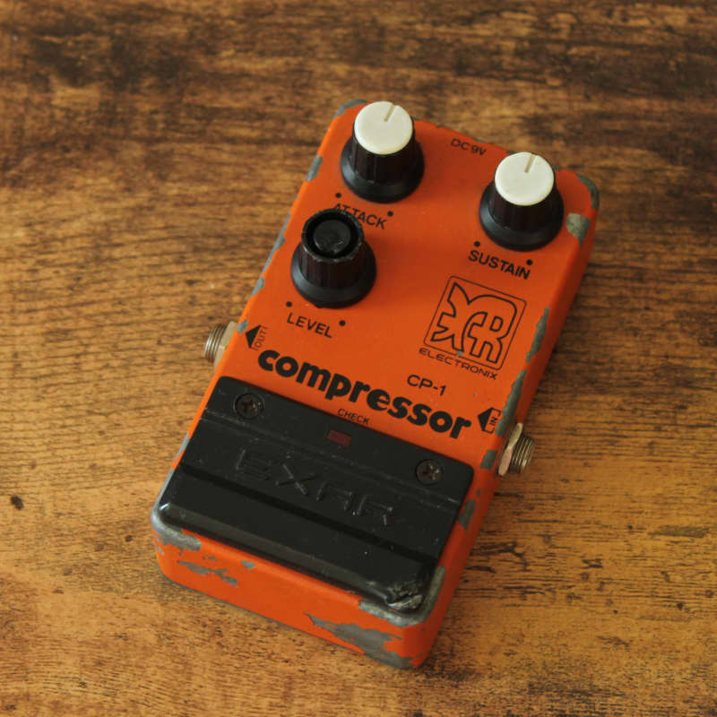 used 1990s Exar CP-1 Compressor Orange - Effect Pedal