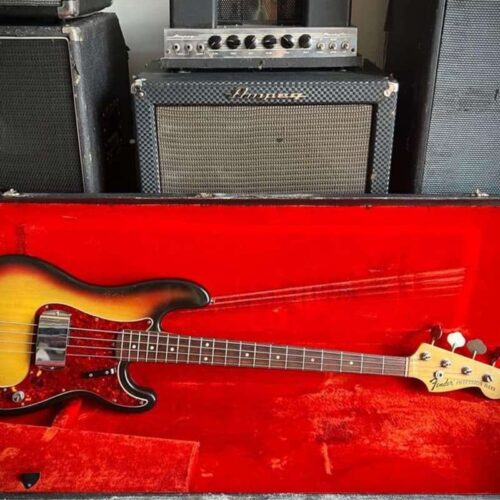 1970 - 1983 Fender Precision Bass with Rosewood Fretboard Sunb... -         Precision Bass