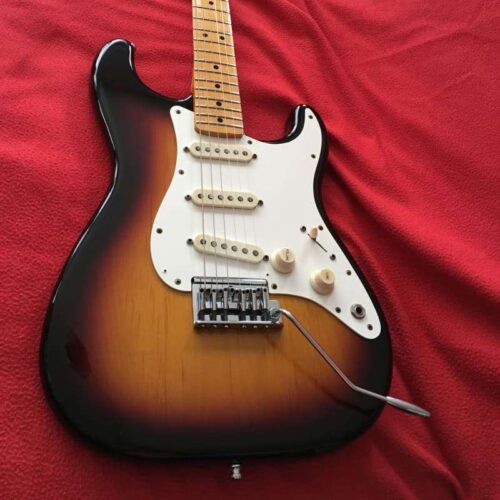 1983 Fender "Dan Smith" Stratocaster are 3 Color Sunburst with... -        Stratocaster