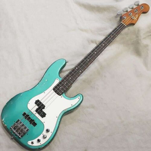 Fender Precision Bass '66 Refinish Green Metallic/R Green Meta... -         Precision Bass