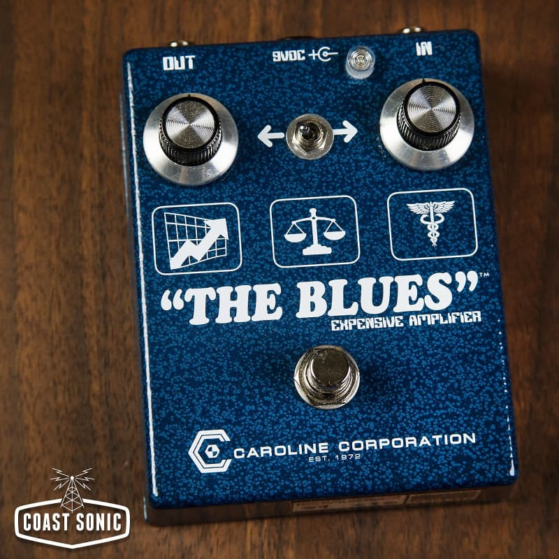 used 2021 Caroline Guitar Company The Blues Expensive Amplifier Blue - Effect Pedal