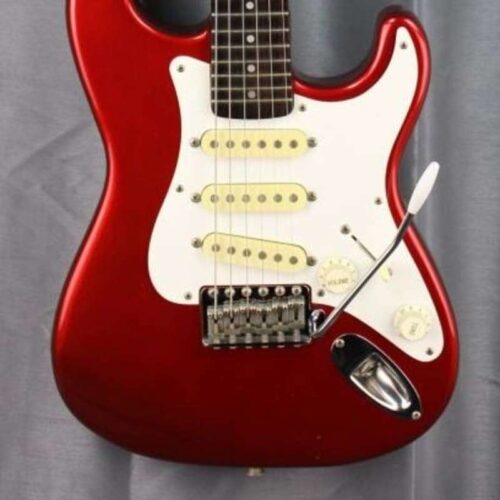 1992 Fender Mini Stratocaster SSS CAR Candy Apple Red -        Stratocaster