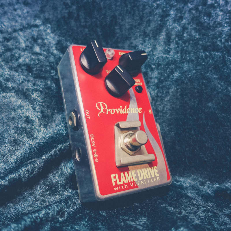 used 2010s Providence Flame Drive FDR-1F Red – Effect Pedal