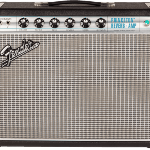 Fender 68 Princeton Reverb 1x10 Valve Guitar Amplifier Combo C... -          Amplifier