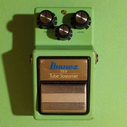 1981 Ibanez TS9 Tube Screamer (Black Label) Green -       Tube