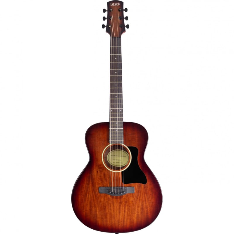 Adam Black O-2TK Travel Koa with Gigbag Black - £199 new Guitar