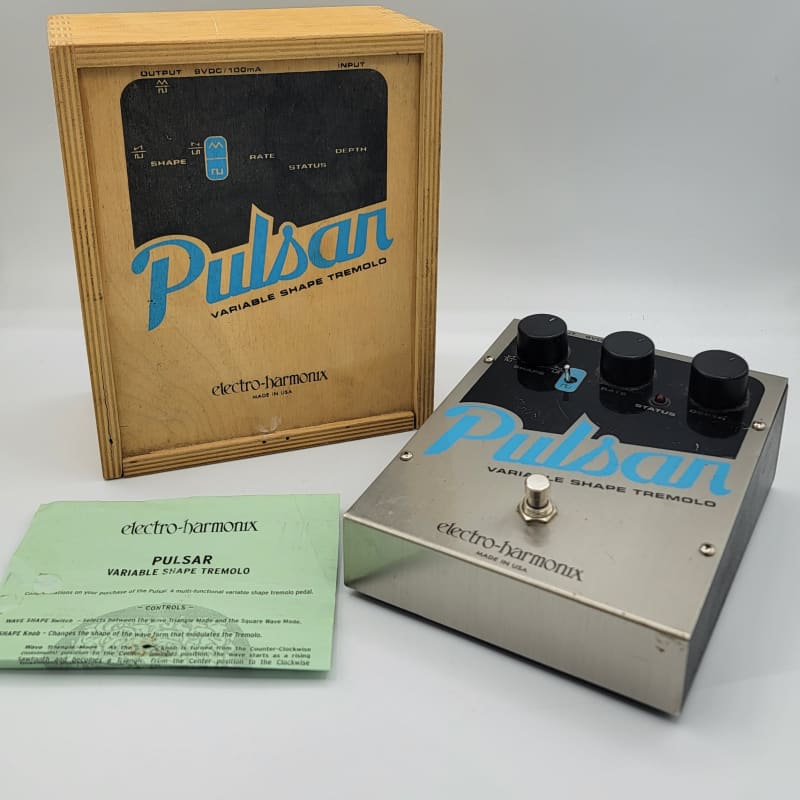 used 2000s Electro-Harmonix Pulsar Silver - Effect Pedal