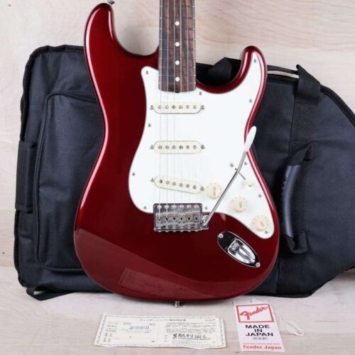 2013 Fender ST-62 Stratocaster Reissue MIJ Old Candy Apple Red -        Stratocaster