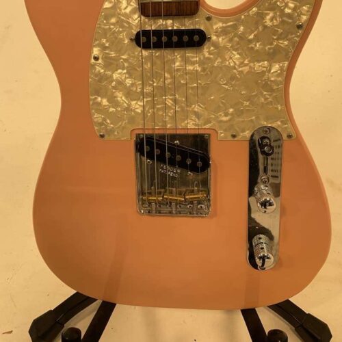 late 80's Telemaniacs Telecaster type guitar Shell Pink - £650 used Guitar