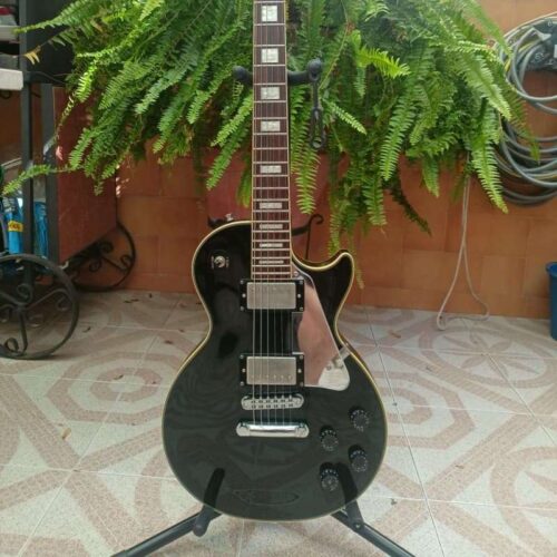 Epiphone Les Paul Custom Ebony Black ebony -         Les Paul