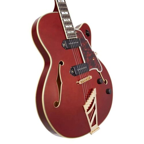 D'Angelico Excel EX-59 Hollow Body Single Cutaway with Stairst... -        Hollow Body