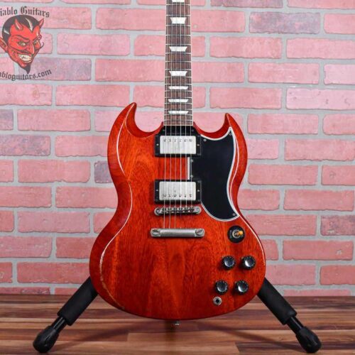 2014 Gibson Custom Shop Les Paul SG Standard Light Aged Cherry -       Custom Shop  Les Paul