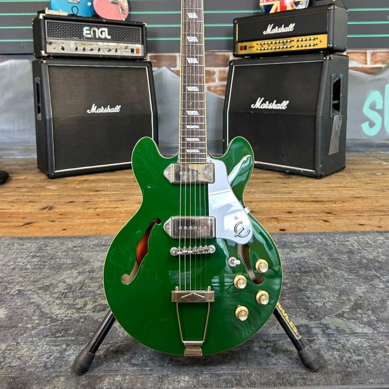 2017 Epiphone Casino Coupe Inverness Green - £500 used Guitar