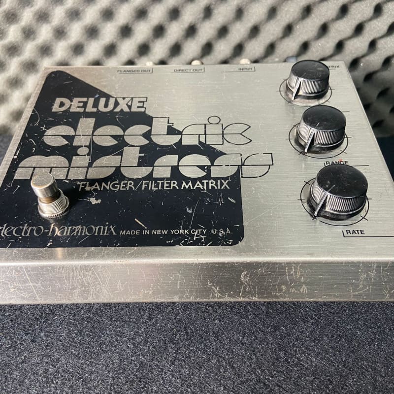 used 1978 - 1981 Electro-Harmonix Deluxe Electric Mistress V1 Silve... - Effect Pedal