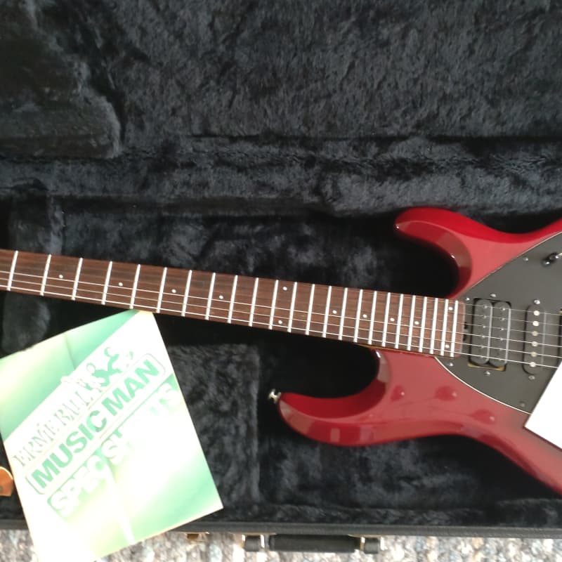 1990 Music Man Silhouette Candy Apple Red - £1250 used Guitar