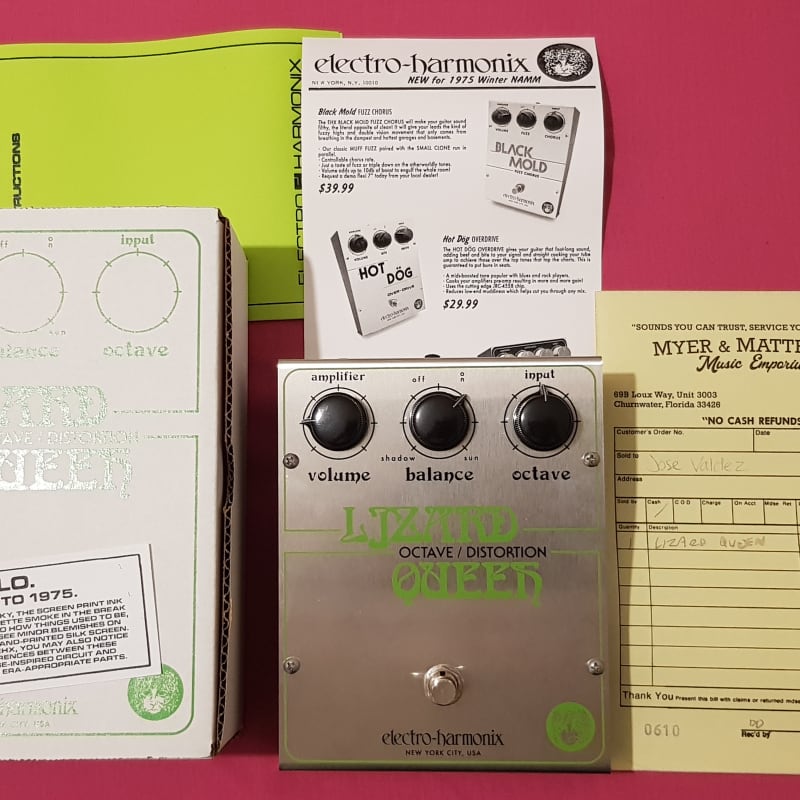 used 2023 Electro-Harmonix / JHS "Big Box" Lizard Queen Octave Fuzz... - Effect Pedal